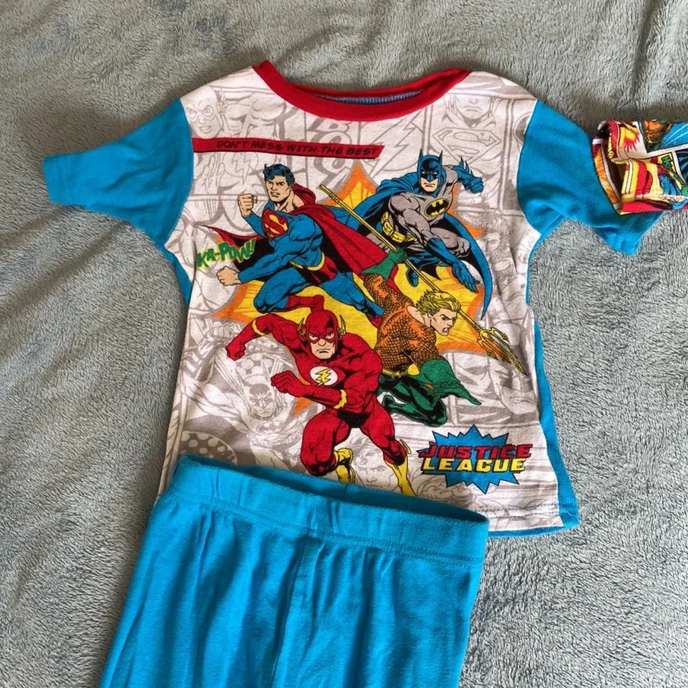 Justice League boy’s pjs bundle